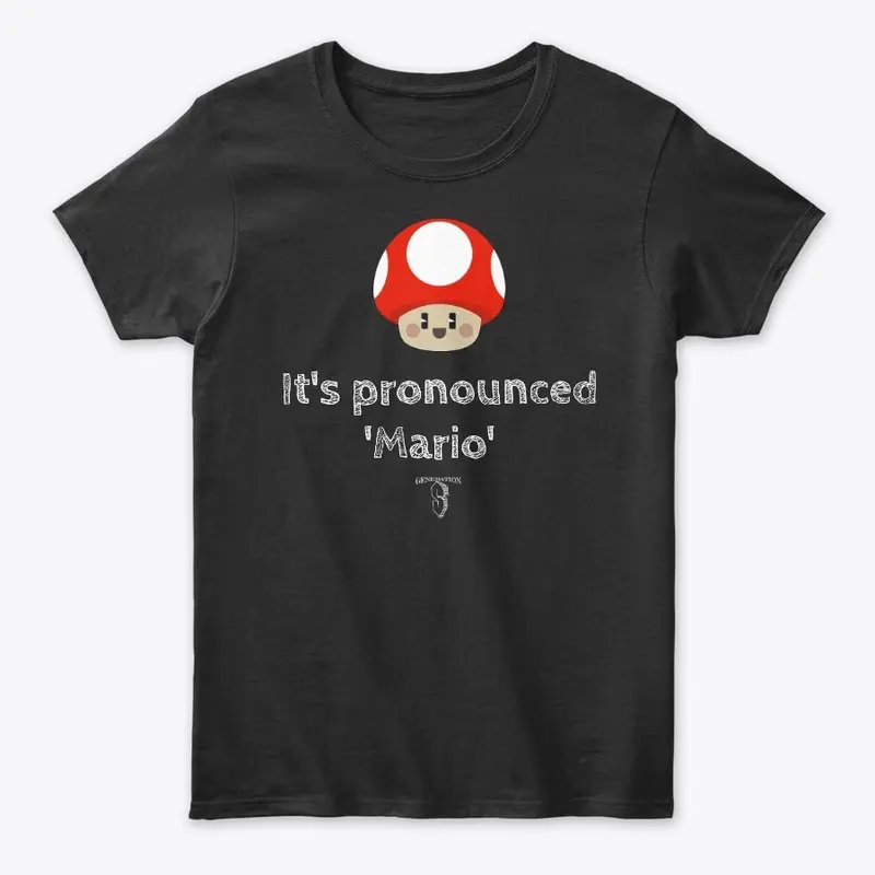 It's Pronounced 'Mario'