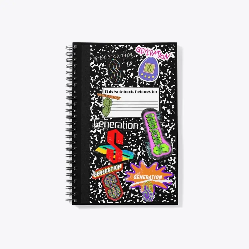 Gen 'S' Sticker Notebook